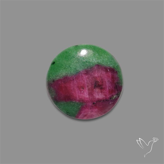 Flashy Ruby Zoisite Cabochon