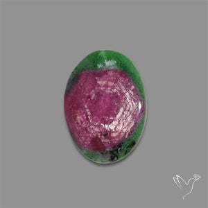 Flashy Ruby Zoisite Cabochon