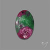 Flashy Ruby Zoisite Cabochon