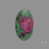 Flashy Ruby Zoisite Cabochon