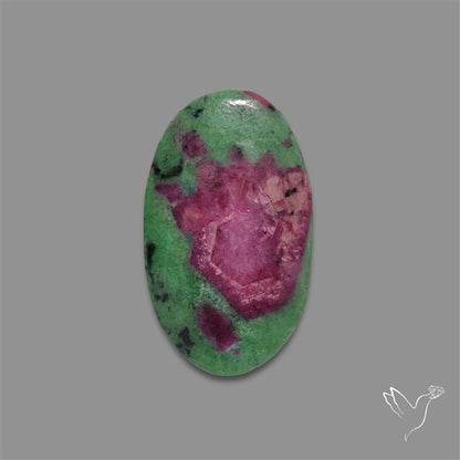 Flashy Ruby Zoisite Cabochon