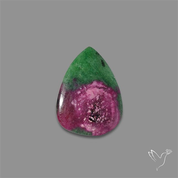 Flashy Ruby Zoisite Cabochon
