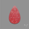 Gemmy Rhodochrosite Mughal Carving (handcarved)