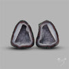 Large Geode Druzy Pair