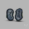 Geode Druzy Pair