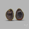 Geode Druzy Pair