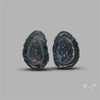 Geode Druzy Pair
