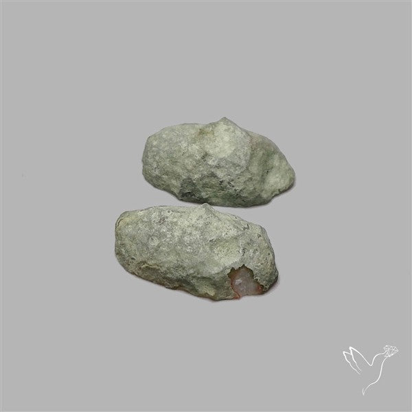 Geode Druzy Pair