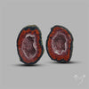 Large Geode Druzy Pair