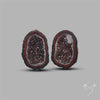 Geode Druzy Pair