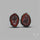 Large Geode Druzy Pair