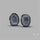 Geode Druzy Pair
