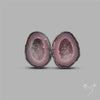Geode Druzy Pair