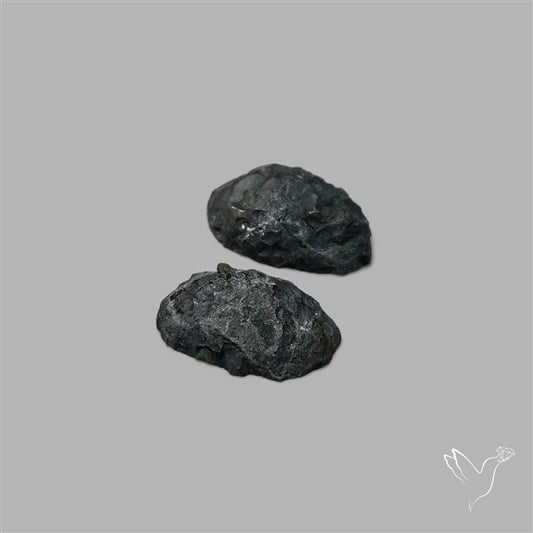 Geode Druzy Pair