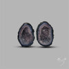 Geode Druzy Pair