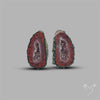 Geode Druzy Pair