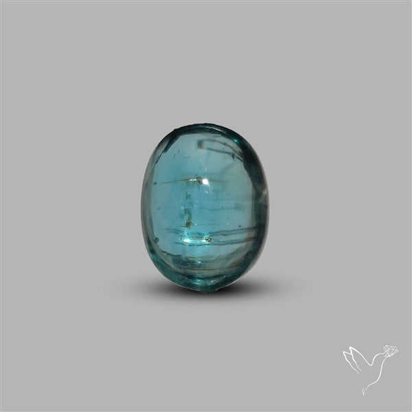 Deep Sea Green Kyanite Cabochon