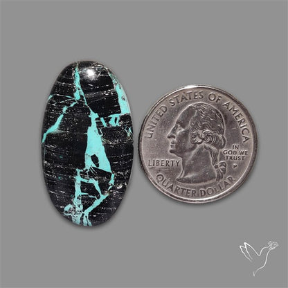 Blackjack Turquoise Cabochon