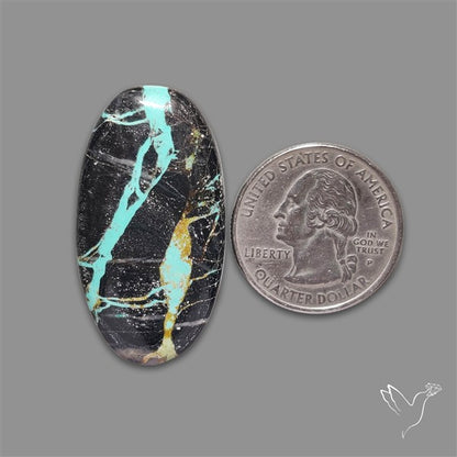 Blackjack Turquoise Cabochon