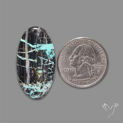 Blackjack Turquoise Cabochon