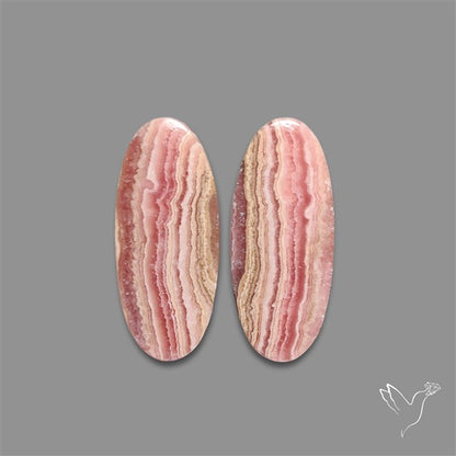 Rhodochrosite Pair