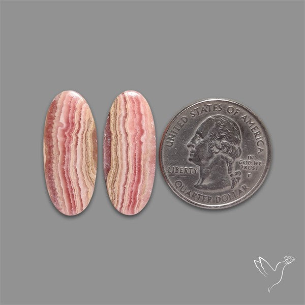 Rhodochrosite Pair