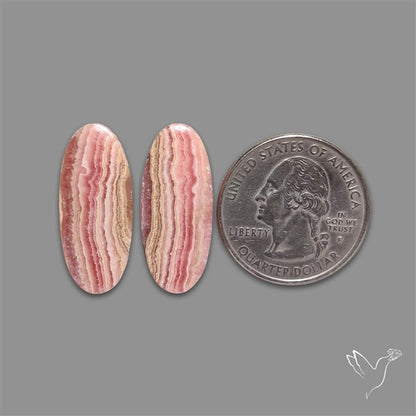 Rhodochrosite Pair