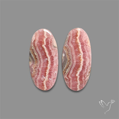 Rhodochrosite Pair