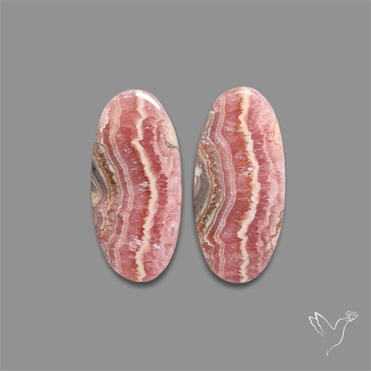 Rhodochrosite Pair