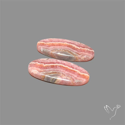 Rhodochrosite Pair