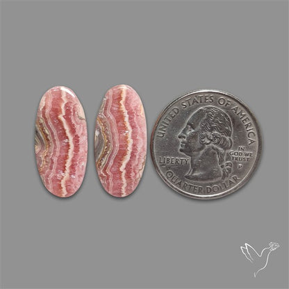 Rhodochrosite Pair