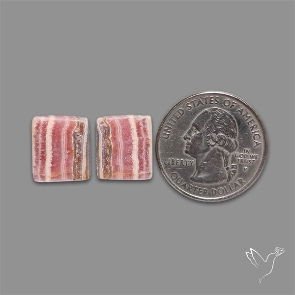 Rhodochrosite Pair