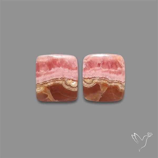 Rhodochrosite Pair