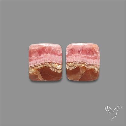 Rhodochrosite Pair