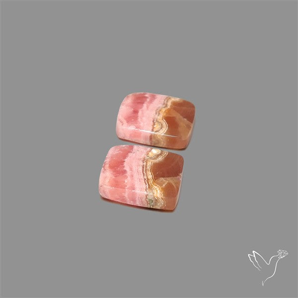 Rhodochrosite Pair