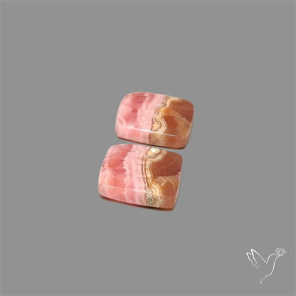 Rhodochrosite Pair