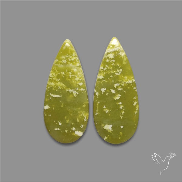 Opalized Serpentine Pair