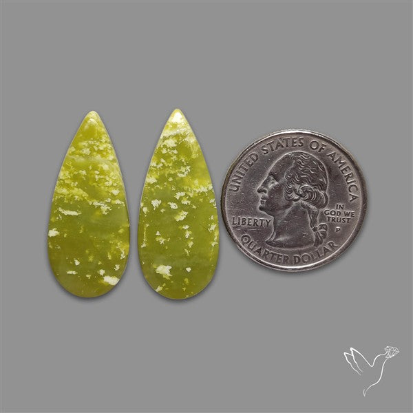 Opalized Serpentine Pair
