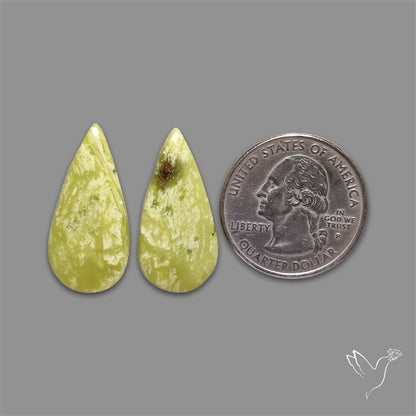 Opalized Serpentine Pair