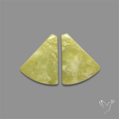 Opalized Serpentine Pair