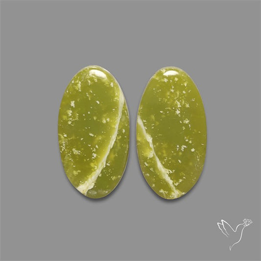 Opalized Serpentine Pair