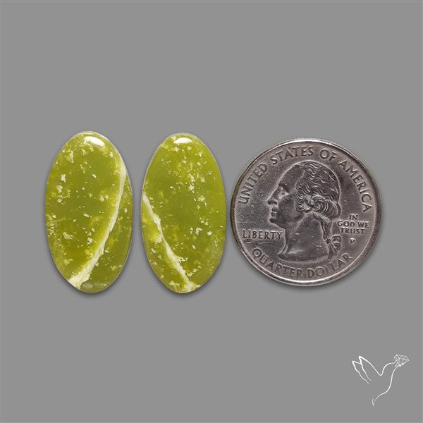 Opalized Serpentine Pair