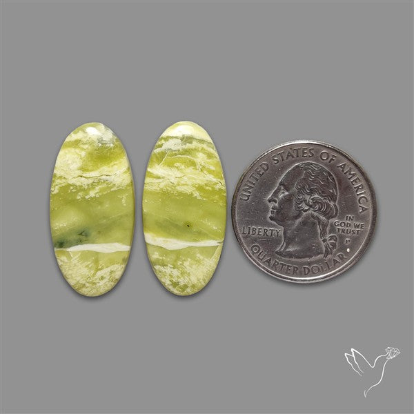 Opalized Serpentine Pair