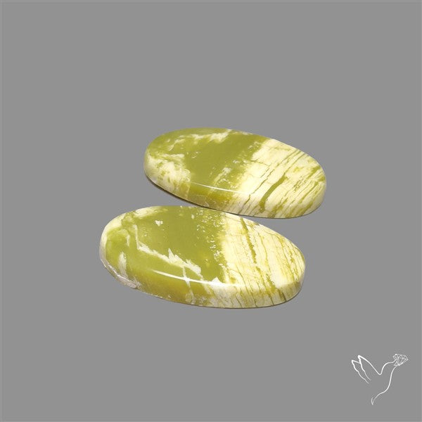 Opalized Serpentine Pair