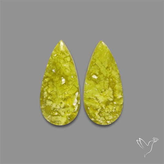 Lizardite Serpentine Pair
