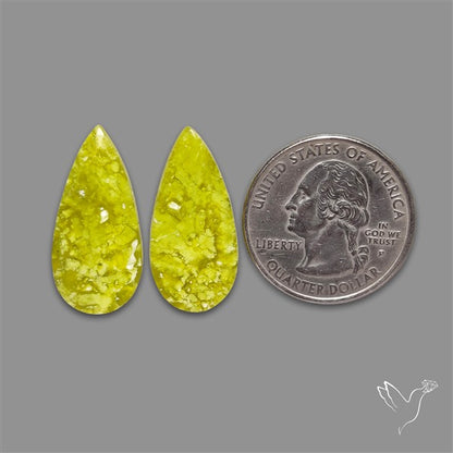 Lizardite Serpentine Pair