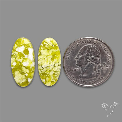 Lizardite Serpentine Pair