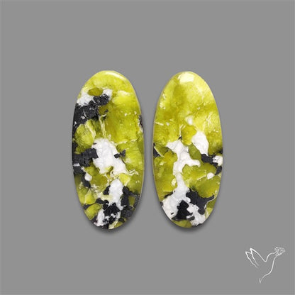 Lizardite Serpentine Pair