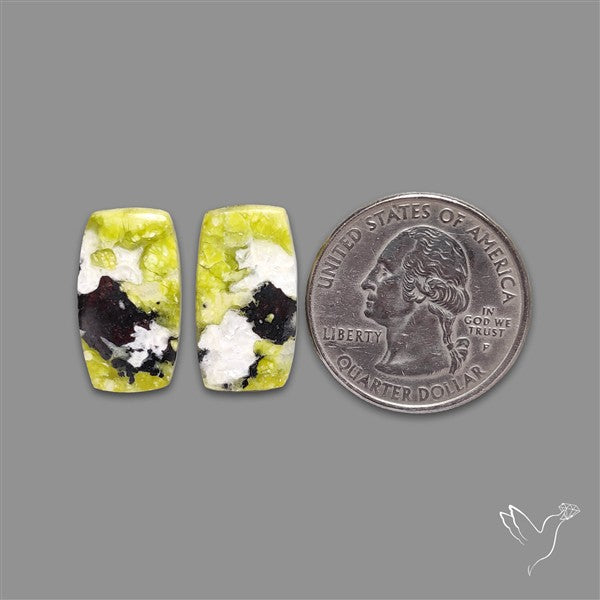 Lizardite Serpentine Pair