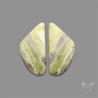 Lizardite Serpentine Pair